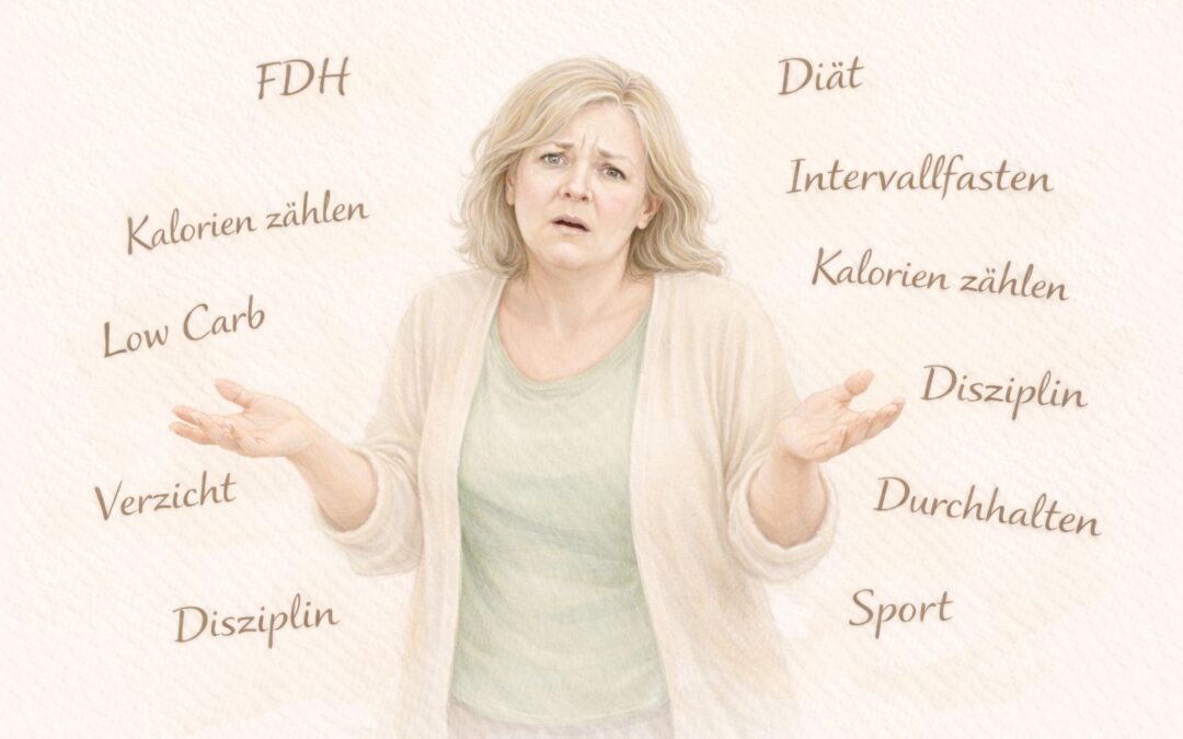Abnehmen in den Wechseljahren – warum Stress, Cortisol und Kontrolle oft genau das Gegenteil bewirken